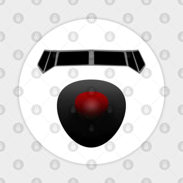 Boeing Jumbo Jet Minimalistic Nose Art Magnet by TWOintoA